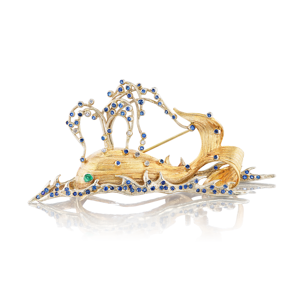 The Great Whale Brooch